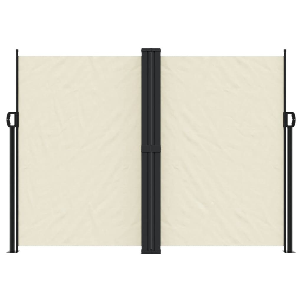 VidaXL Garden screen Extendable 180x600 cm cream -colored