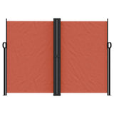 VidaXL Windshield Extendable 180x600 cm Terracotta