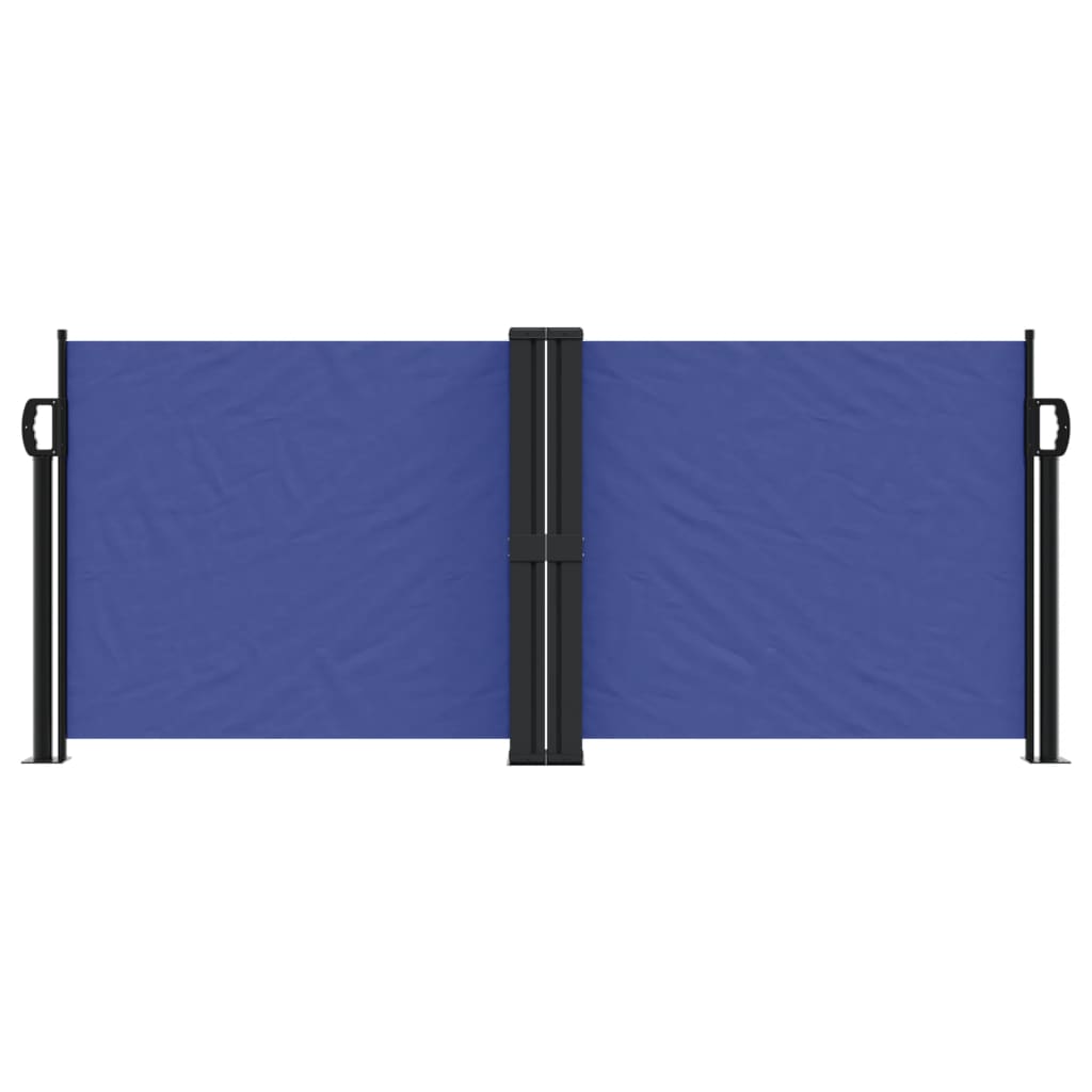 VidaXL Windshield Extendable 100x1000 cm blue