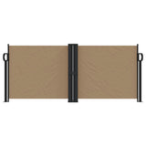 Parabrisas Vidaxl extensible 100x1000 cm Taupe