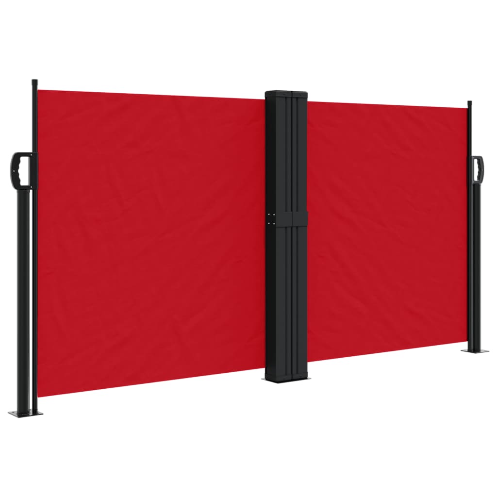 VidaXL Windshield Extendable 120x1000 cm Red