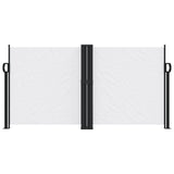 VidaXL Windshield Extendable 120x1000 cm white