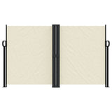 VidaXL Windshield Extendable 140x1000 cm cream