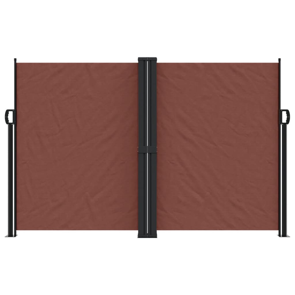 VidaXL Windshield Extendable 160x1000 cm Brown