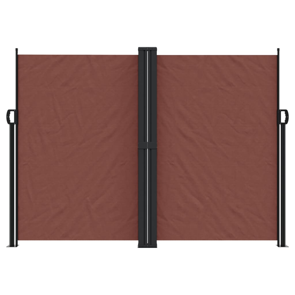 VidaXL Windshield Extendable 180x1000 cm Brown