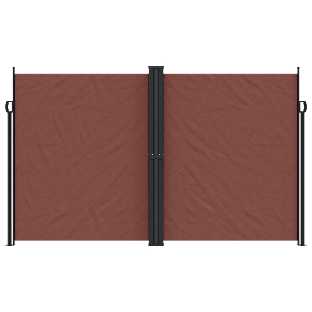 VidaXL Windshield Extendable 200x1000 cm brown