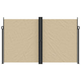 Pare-brise vidaxl extensible 200x1000 cm beige
