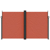 Vidaxl vetrobransko steklo iztegnjeno 200x1000 cm terakota obarvana