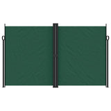 VidaXL Windshield Extendable 200x1000 cm Dark green