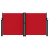 VidaXL Windshield Extendable 120x1200 cm Red