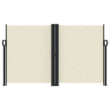 VidaXL Windshield Extendable 140x1200 cm Cream -colored