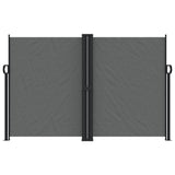 Vidaxl vindrutan utdragbar 160x1200 cm antracite -färgad