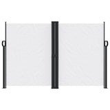 Pare-brise Vidaxl extensible 160x1200 cm blanc