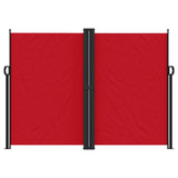 Vidaxl vindrutan utdragbar 180x1200 cm röd
