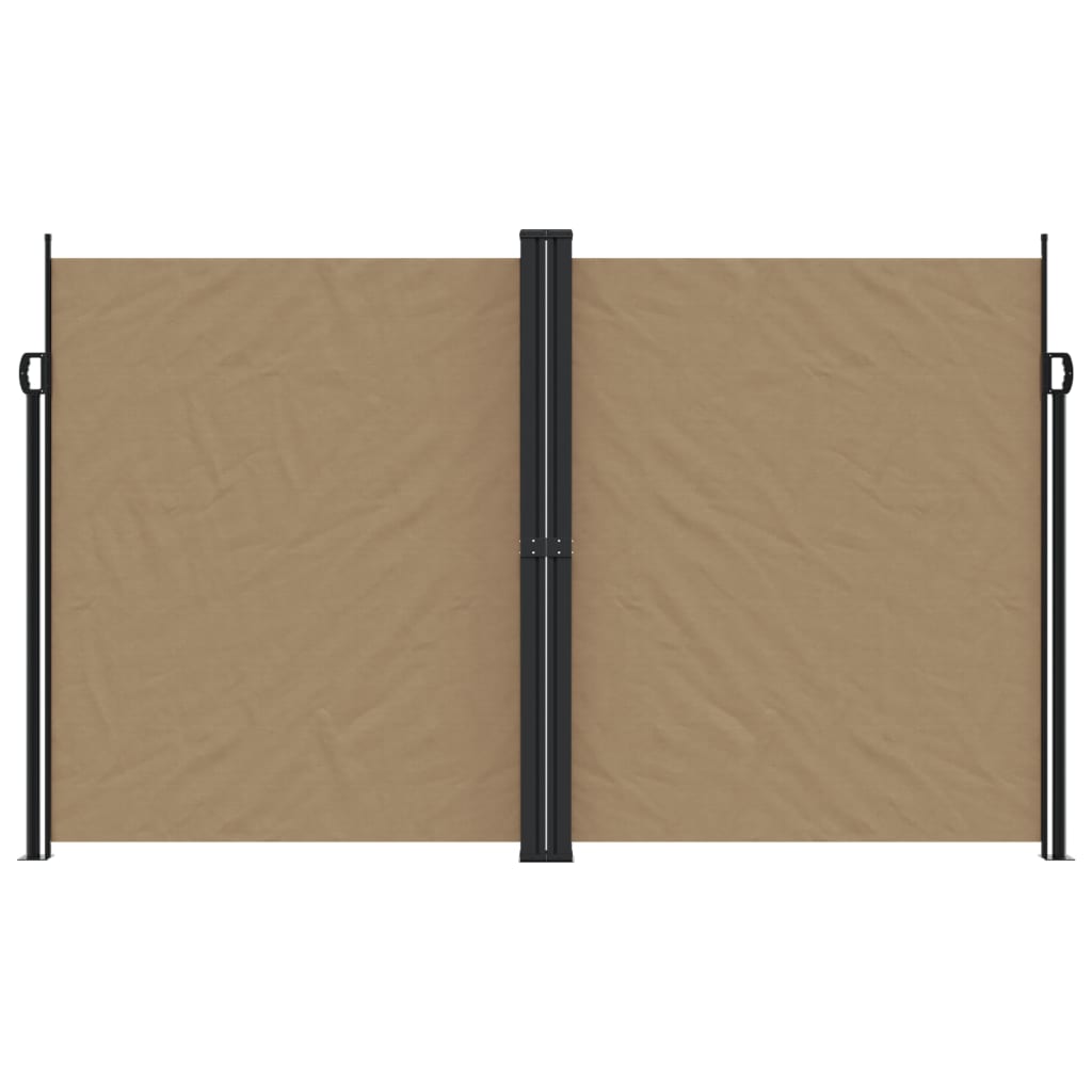 Vidaxl vindrutan utdragbar 200x1200 cm taupe