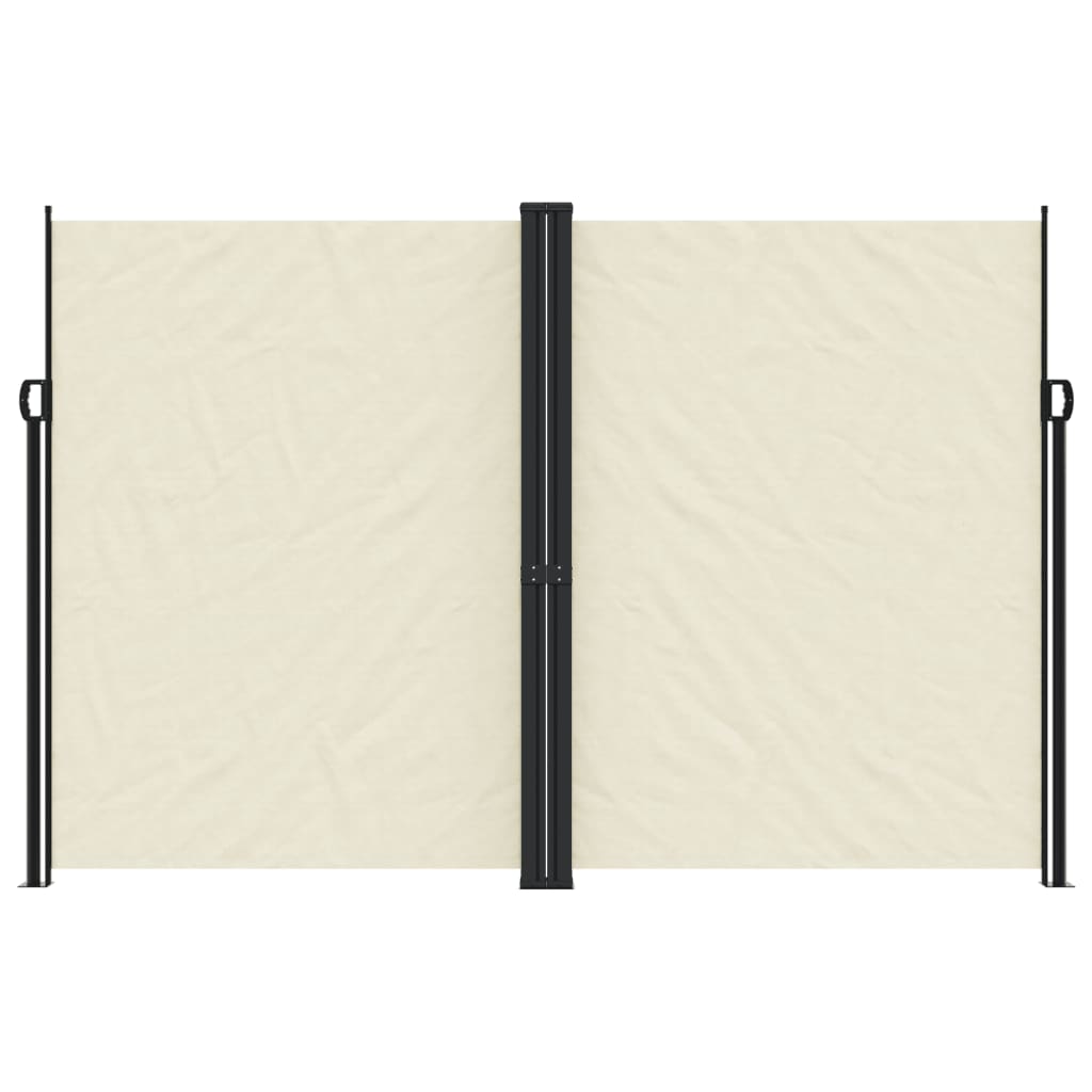 VidaXL Garden screen Extendable 220x1200 cm cream colored