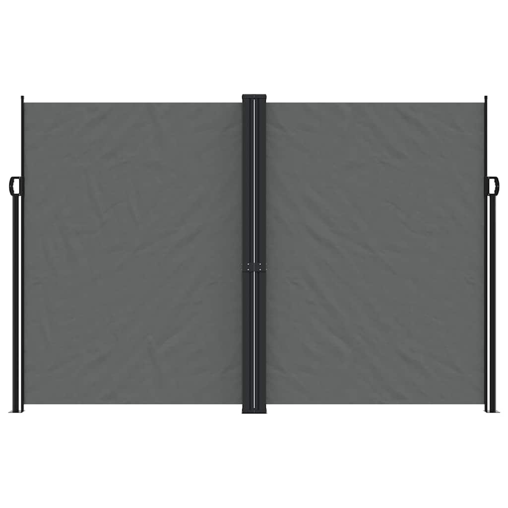 Vidaxl Garden screen Extendable 220x1200 cm Anthracite -colored