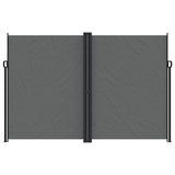 Vidaxl Garden screen Extendable 220x1200 cm Anthracite -colored