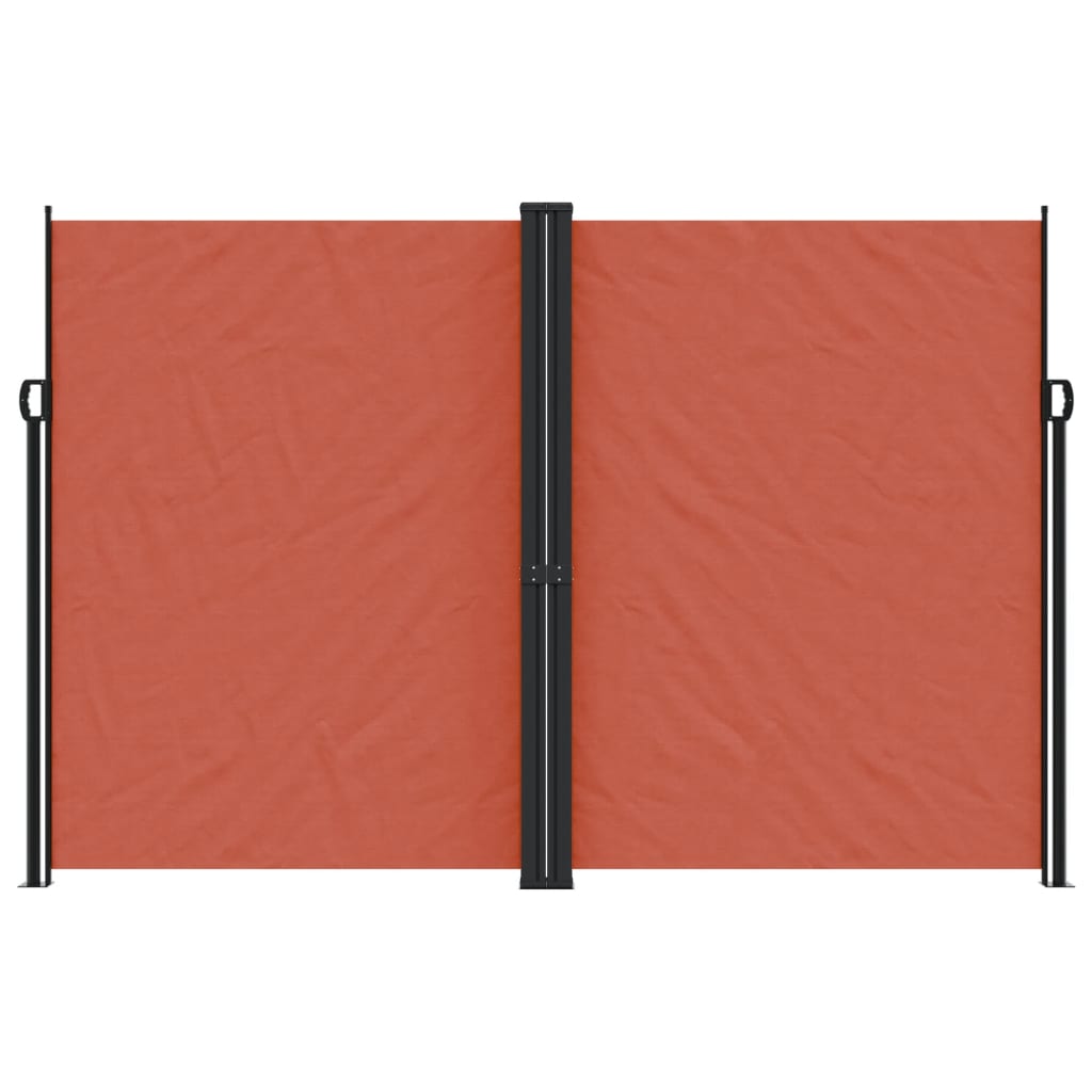 Bidaxl vindrutan utdragbar 220x1200 cm terrakotta färgad