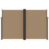 BIDAXL Windshield utdragbar 220x1200 cm taupe