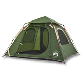 Vidaxx Kuppelzelt 4-Persoun Quick Release gréng