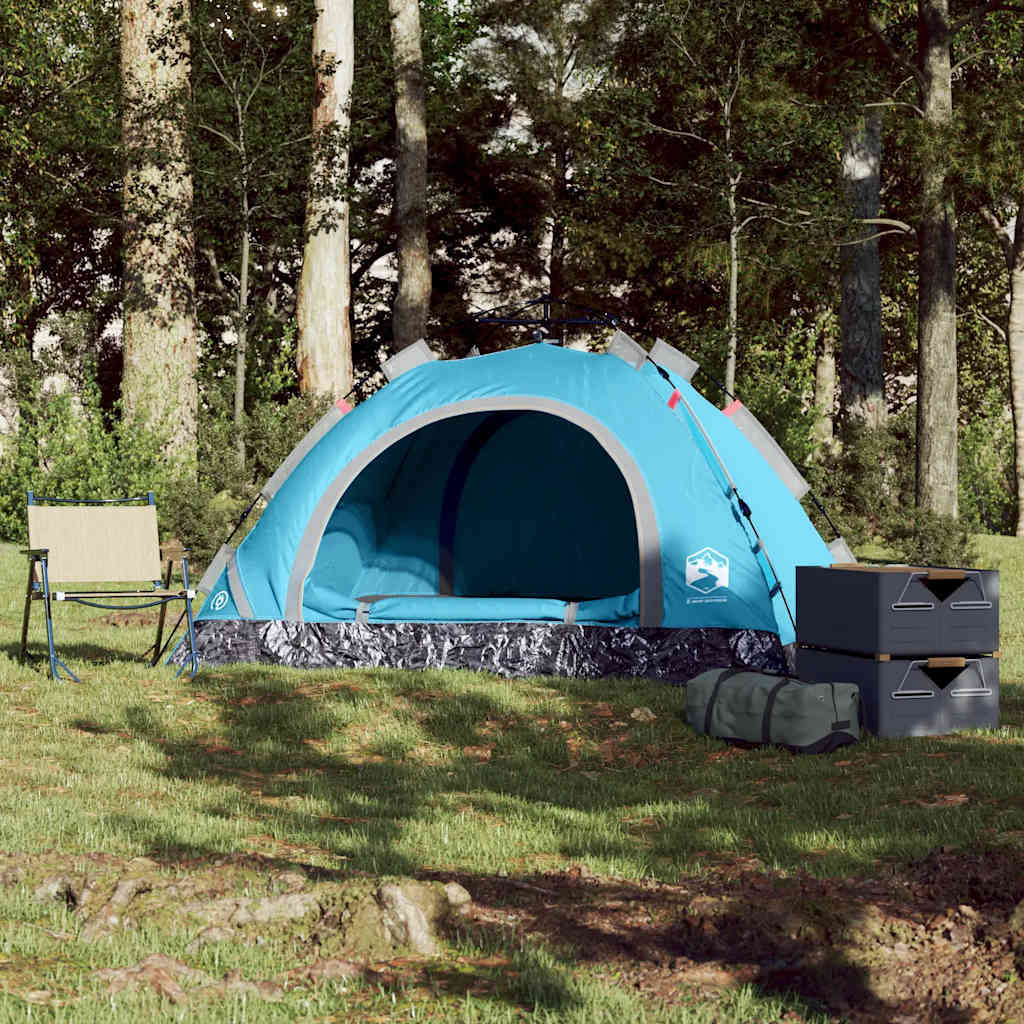 VidaXL tent 2-person fast release blue