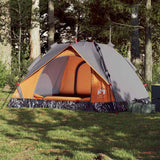 Vidaxx dome tent 3-person quick release gray and orange