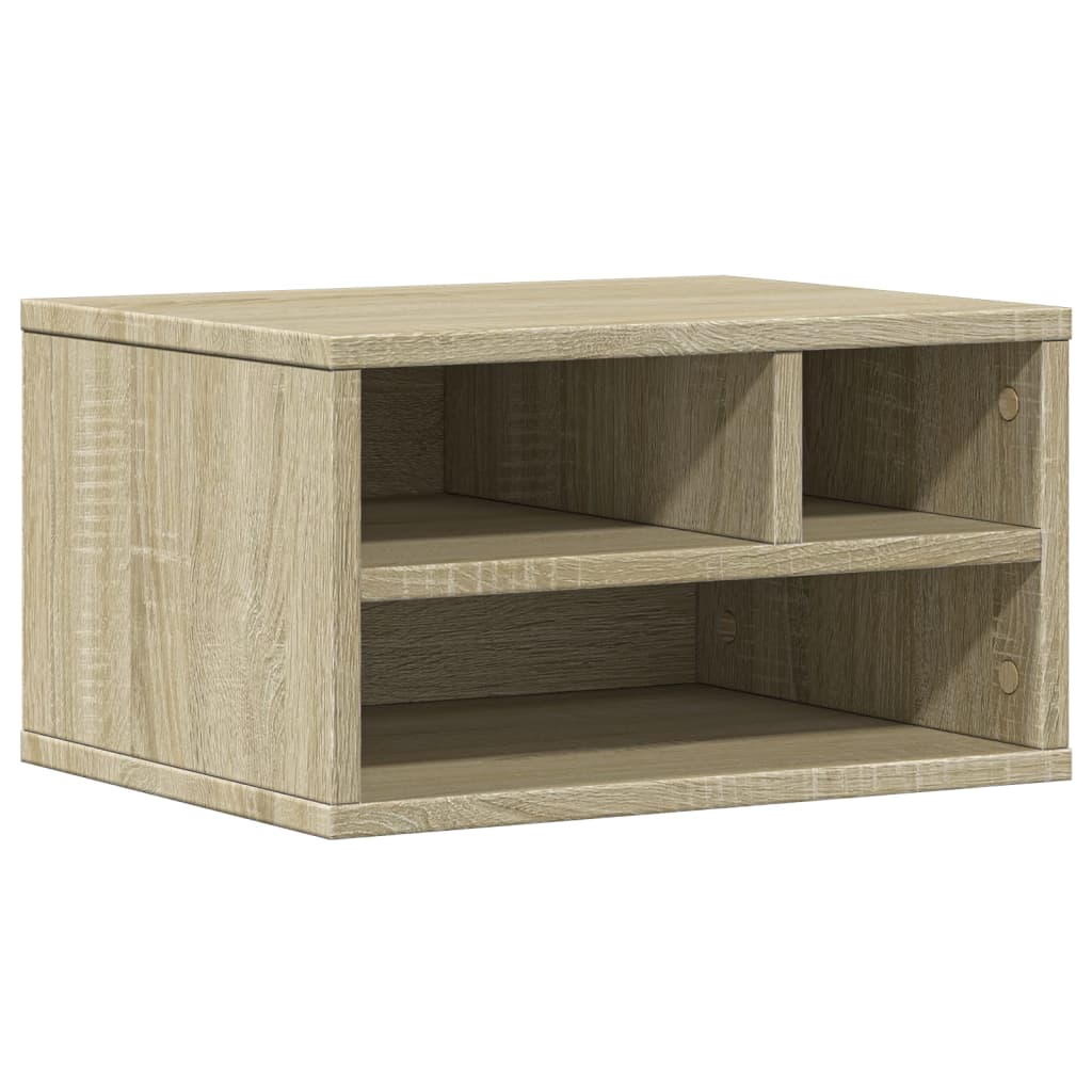 Vidaxl Printer Box 40x32x22.5 cm Egented Wood Sonoma Oak Colored