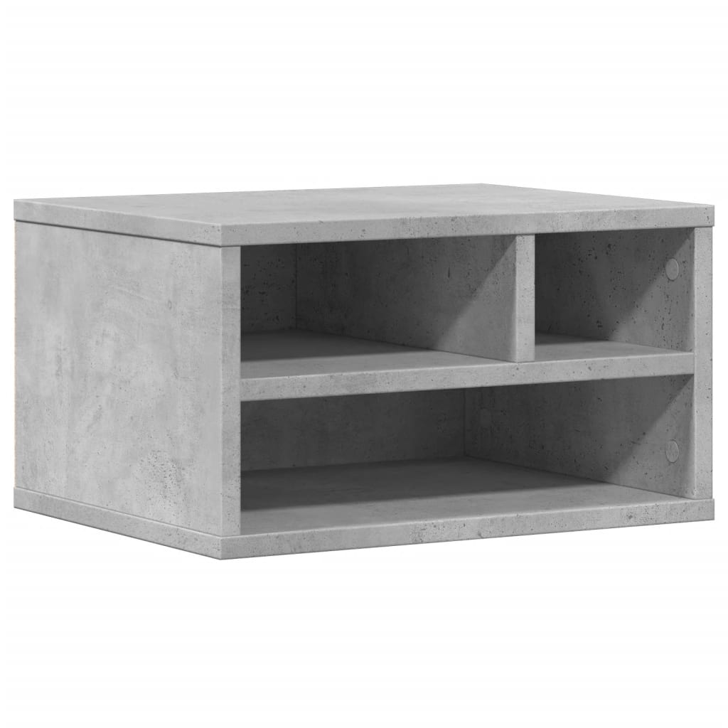 Vidaxl Printer box 40x32x22.5 cm Processed wood concrete price