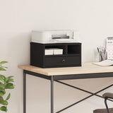VidaXL Printer box 40x32x22.5 cm Properted Wood Black