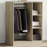 VidaXL Wardrobe 77x48X102 CM Properted Wood Sonoma Oak colored