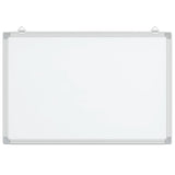 Vidaxl magnetni aluminij magnetno belo ploščo 40x30x1,7 cm