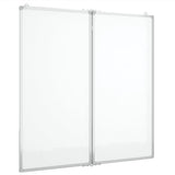 Vidaxl magnetno zložljivo 100x100x1,7 cm aluminij