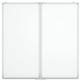 Vidaxl magnetno zložljivo 100x100x1,7 cm aluminij