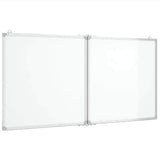 Vidaxl tabule magneticky skládací 120x60x1.7 cm hliník