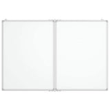 Vidaxl Whiteboard Magnetically foldable 120x80x1.7 cm aluminum
