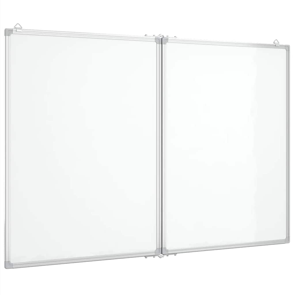 Vidaxl tabule magneticky skládací 120x100x1.7 cm hliník