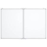Vidaxl tabule magneticky skládací 120x100x1.7 cm hliník