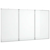 Vidaxl Whiteboard Magnetically foldable 120x80x1.7 cm aluminum