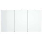 Vidaxl Whiteboard Magnetically foldable 120x80x1.7 cm aluminum