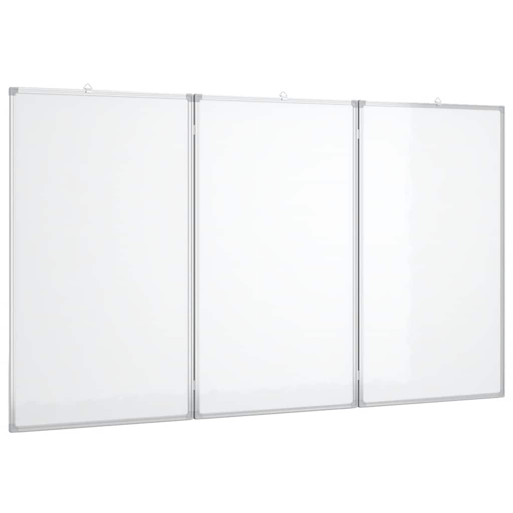 Vidaxl Whiteboard Magnetically foldable 120x100x1.7 cm aluminum