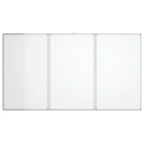 Vidaxl whiteboard magnetisch inklapbaar 150x80x1,7 cm aluminium