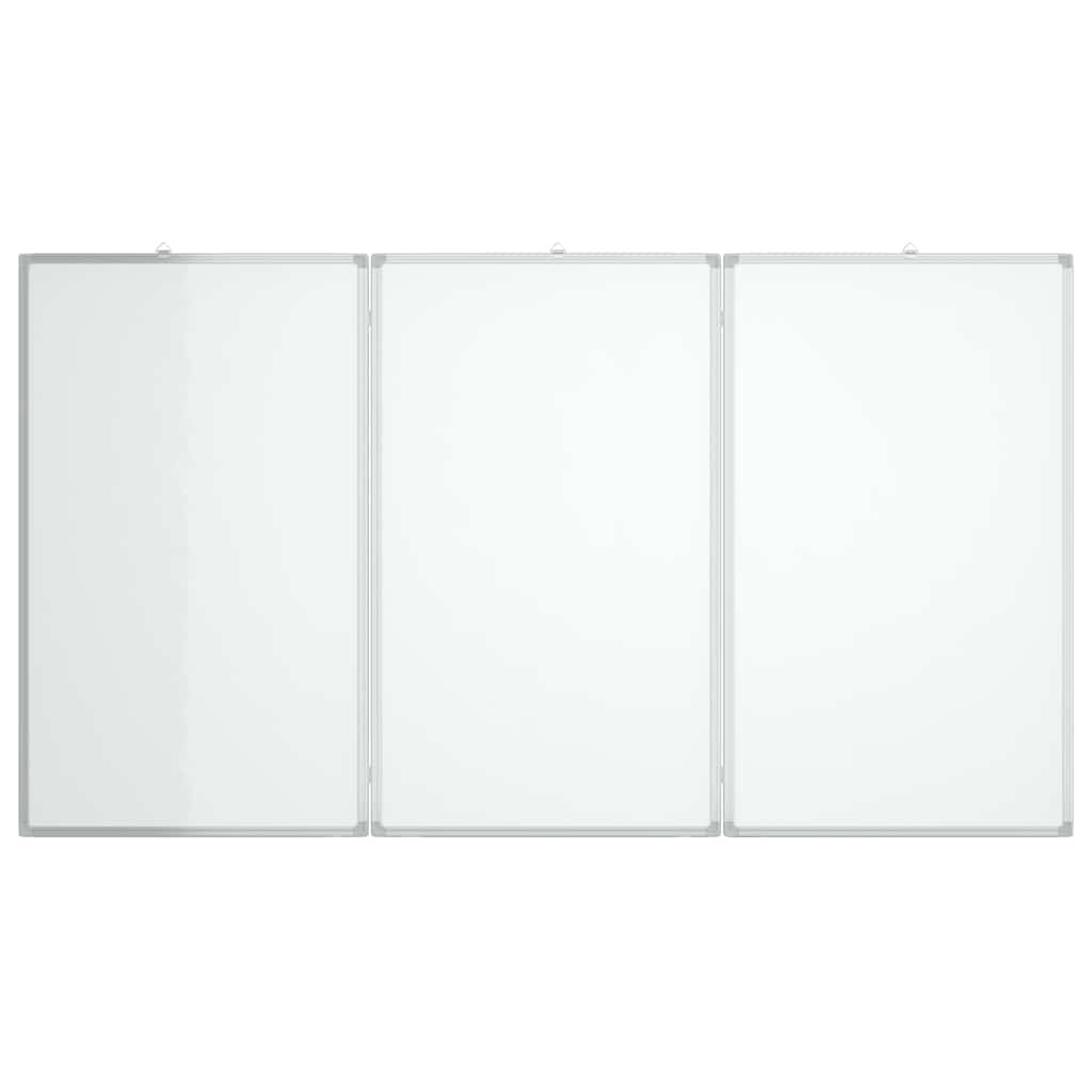 Vidaxl whiteboard magnetisch inklapbaar 150x100x1,7 cm aluminium