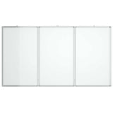 Vidaxl whiteboard magnetisch inklapbaar 150x100x1,7 cm aluminium