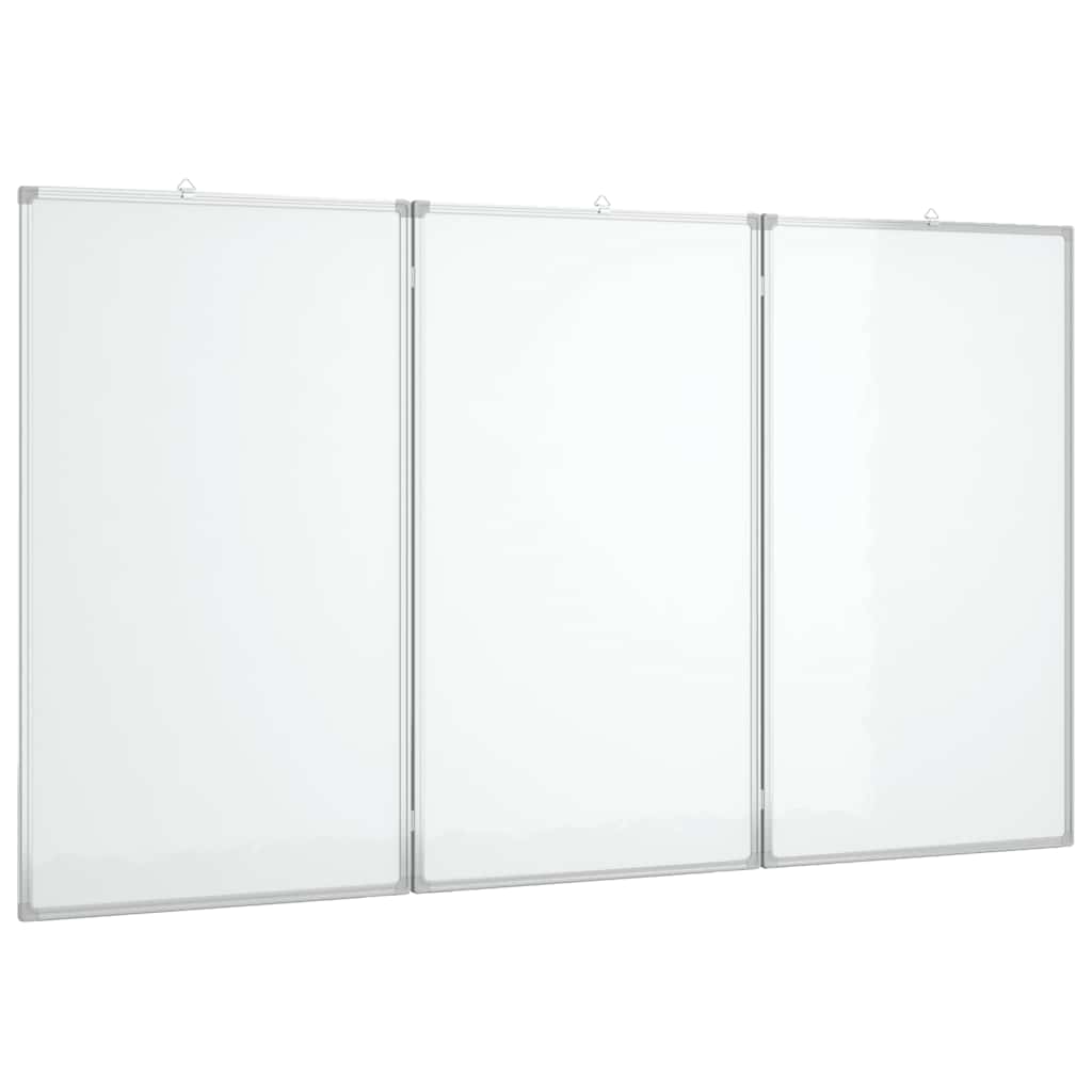 Vidaxl Whiteboard Magnetically foldable 180x80x1.7 cm aluminum