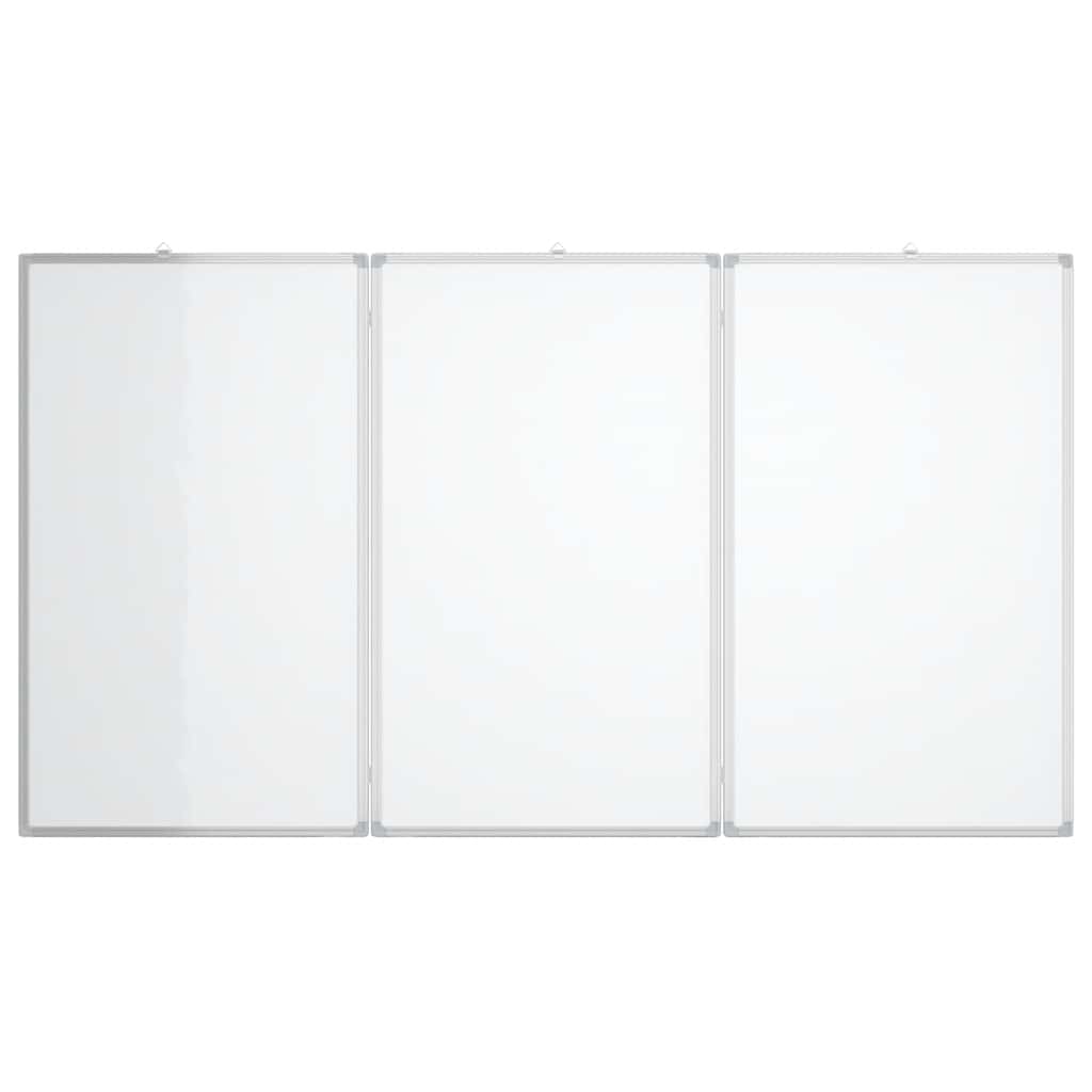 Vidaxl Whiteboard Magnetically foldable 180x80x1.7 cm aluminum