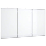 Vidaxl Whiteboard Magnetically folding 180x100x1.7 cm aluminum