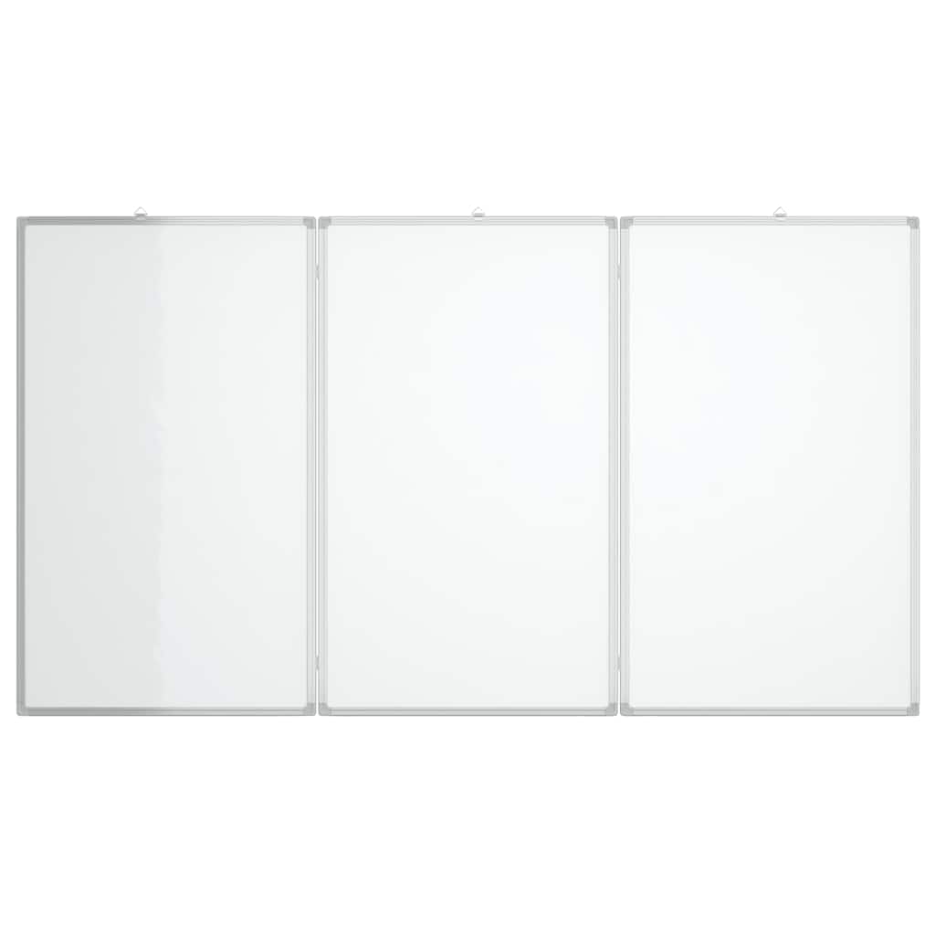 Vidaxl Whiteboard Magnetically folding 180x100x1.7 cm aluminum