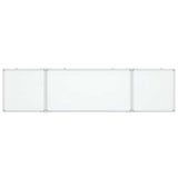Vidaxl tabule magneticky skládací 160x40x1.7 cm hliníková
