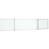 Vidaxl Whiteboard Magnetically folding 200x40x1.7 cm aluminum
